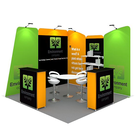 Premium Booth Setup